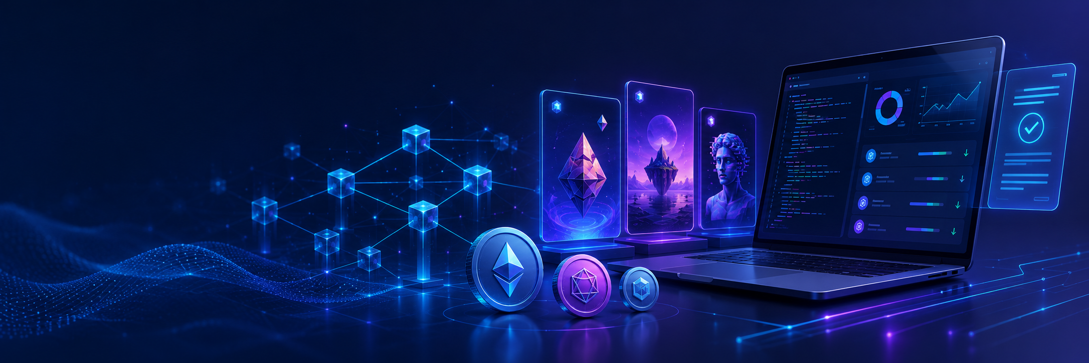 Blockchain, NFT and ERC20 Tokens